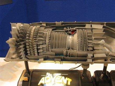 佳县发动机模型