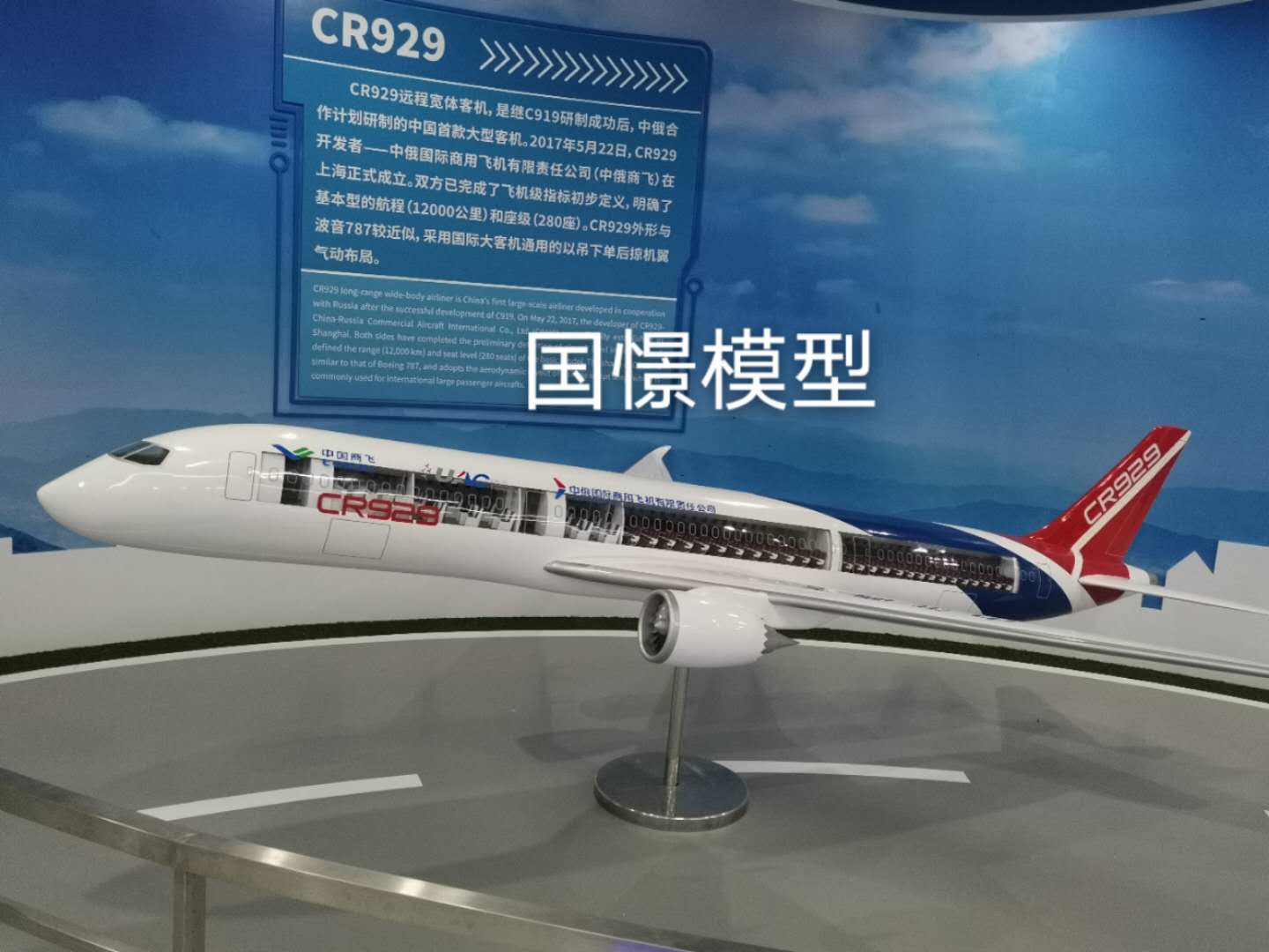 佳县飞机模型