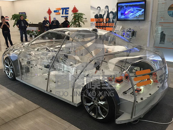 佳县透明车模型