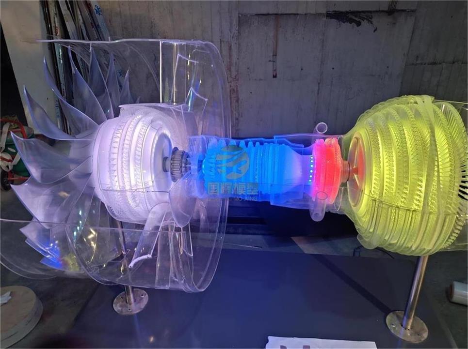 佳县飞机发动机模型